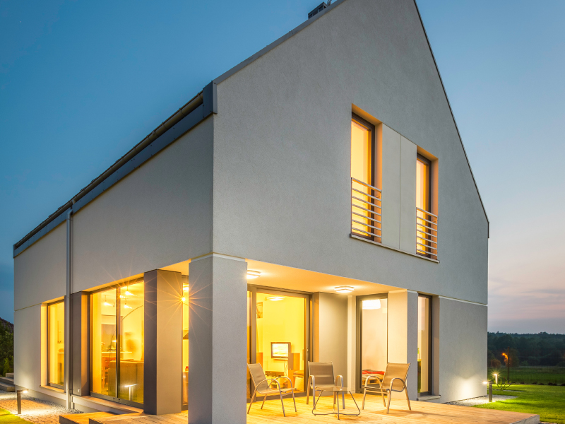 Šlaitinio stogas ir karkasinių sienų izpliavimas